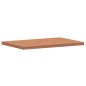 vidaXL Waschtischplatte 60x40x2,5 cm Massivholz Buche vidaXL Waschtischplatte 60x40x2,5 cm Massivholz Buche