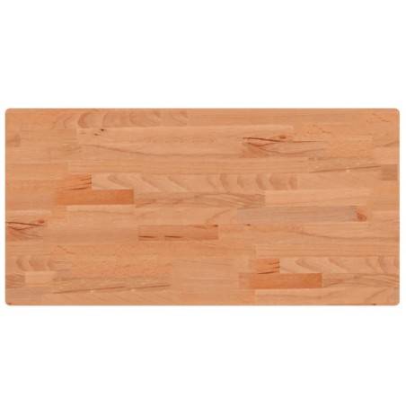 vidaXL Waschtischplatte 80x40x2,5 cm Massivholz Buche