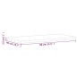 vidaXL Waschtischplatte 80x40x2,5 cm Massivholz Buche vidaXL Waschtischplatte 80x40x2,5 cm Massivholz Buche