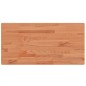 vidaXL Waschtischplatte 100x50x1,5 cm Massivholz Buche vidaXL Waschtischplatte 100x50x1,5 cm Massivholz Buche