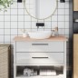 vidaXL Waschtischplatte 100x60x1,5 cm Massivholz Buche vidaXL Waschtischplatte 100x60x1,5 cm Massivholz Buche