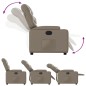 vidaXL Relaxsessel Cappuccino-Braun Kunstleder vidaXL Relaxsessel Cappuccino-Braun Kunstleder