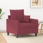 vidaXL Sessel Weinrot 60 cm Stoff vidaXL Sessel Weinrot 60 cm Stoff
