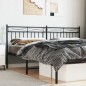 vidaXL Kopfteil Metall Schwarz 180 cm vidaXL Kopfteil Metall Schwarz 180 cm
