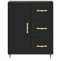 vidaXL Highboard Schwarz 69,5x34x180 cm Holzwerkstoff vidaXL Highboard Schwarz 69,5x34x180 cm Holzwerkstoff