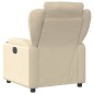 vidaXL Relaxsessel Creme Stoff vidaXL Relaxsessel Creme Stoff