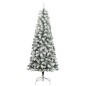 vidaXL Künstlicher Weihnachtsbaum Klappbar 300 LEDs & Kugeln 210 cm vidaXL Künstlicher Weihnachtsbaum Klappbar 300 LEDs & Kugeln 210 cm