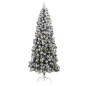 vidaXL Künstlicher Weihnachtsbaum Klappbar 300 LEDs & Kugeln 180 cm vidaXL Künstlicher Weihnachtsbaum Klappbar 300 LEDs & Kugeln 180 cm