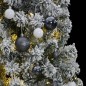 vidaXL Künstlicher Weihnachtsbaum Klappbar 300 LEDs & Kugeln 240 cm vidaXL Künstlicher Weihnachtsbaum Klappbar 300 LEDs & Kugeln 240 cm