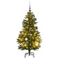 vidaXL Künstlicher Weihnachtsbaum Klappbar 150 LEDs & Kugeln 120 cm vidaXL Künstlicher Weihnachtsbaum Klappbar 150 LEDs & Kugeln 120 cm