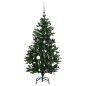 vidaXL Künstlicher Weihnachtsbaum Klappbar 150 LEDs & Kugeln 120 cm vidaXL Künstlicher Weihnachtsbaum Klappbar 150 LEDs & Kugeln 120 cm