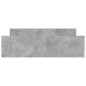 vidaXL Bettgestell mit Kopf- und Fußteil Betongrau 150x200 cm vidaXL Bettgestell mit Kopf- und Fußteil Betongrau 150x200 cm