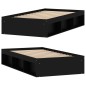 vidaXL Bettgestell Schwarz 90x190 cm vidaXL Bettgestell Schwarz 90x190 cm