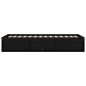 vidaXL Bettgestell Schwarz 90x190 cm vidaXL Bettgestell Schwarz 90x190 cm