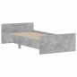 vidaXL Bettgestell Betongrau 90x190 cm Holzwerkstoff vidaXL Bettgestell Betongrau 90x190 cm Holzwerkstoff