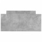 vidaXL Bettgestell Betongrau 90x190 cm Holzwerkstoff vidaXL Bettgestell Betongrau 90x190 cm Holzwerkstoff