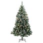 vidaXL Künstlicher Weihnachtsbaum Klappbar 300 LEDs & Kugeln 180 cm vidaXL Künstlicher Weihnachtsbaum Klappbar 300 LEDs & Kugeln 180 cm