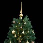 vidaXL Künstlicher Weihnachtsbaum Klappbar 300 LEDs & Kugeln 180 cm vidaXL Künstlicher Weihnachtsbaum Klappbar 300 LEDs & Kugeln 180 cm