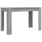 vidaXL Esstisch Grau Sonoma 120x60x76 cm Holzwerkstoff vidaXL Esstisch Grau Sonoma 120x60x76 cm Holzwerkstoff