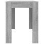 vidaXL Esstisch Grau Sonoma 120x60x76 cm Holzwerkstoff vidaXL Esstisch Grau Sonoma 120x60x76 cm Holzwerkstoff