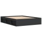 vidaXL Bettgestell Schwarz 140x190 cm vidaXL Bettgestell Schwarz 140x190 cm