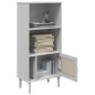 vidaXL Bücherschrank SENJA Rattan-Look Weiß 60x35x130 cm Kiefernholz vidaXL Bücherschrank SENJA Rattan-Look Weiß 60x35x130 cm Kiefernholz