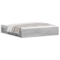 vidaXL Bettgestell Grau Sonoma 180x200 cm vidaXL Bettgestell Grau Sonoma 180x200 cm