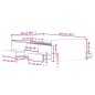 vidaXL Bettgestell mit Kopf- und Fußteil Sonoma-Eiche 90x200 cm vidaXL Bettgestell mit Kopf- und Fußteil Sonoma-Eiche 90x200 cm