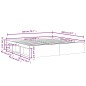 vidaXL Bettgestell Räuchereiche 200x200 cm vidaXL Bettgestell Räuchereiche 200x200 cm