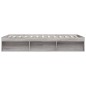vidaXL Bettgestell Grau Sonoma 140x200 cm vidaXL Bettgestell Grau Sonoma 140x200 cm