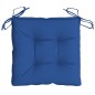vidaXL Stuhlkissen 6 Stk. Blau 50x50x7 cm Oxford-Gewebe vidaXL Stuhlkissen 6 Stk. Blau 50x50x7 cm Oxford-Gewebe
