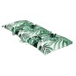 vidaXL Gartenstuhlauflagen für Hochlehner 6Stk. Blattmuster 120x50x7cm vidaXL Gartenstuhlauflagen für Hochlehner 6Stk. Blattmuster 120x50x7cm