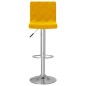 vidaXL Barhocker 2 Stk. Senfgelb Samt vidaXL Barhocker 2 Stk. Senfgelb Samt