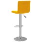 vidaXL Barhocker 2 Stk. Senfgelb Samt vidaXL Barhocker 2 Stk. Senfgelb Samt