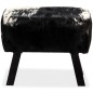 vidaXL Hocker Echtes Ziegenleder 60 x 30 x 50 cm vidaXL Hocker Echtes Ziegenleder 60 x 30 x 50 cm