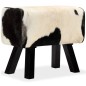 vidaXL Hocker Echtes Ziegenleder 60 x 30 x 50 cm vidaXL Hocker Echtes Ziegenleder 60 x 30 x 50 cm