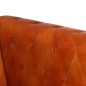 vidaXL Chesterfield-Sofa 2-Sitzer Hellbraun Echtleder vidaXL Chesterfield-Sofa 2-Sitzer Hellbraun Echtleder