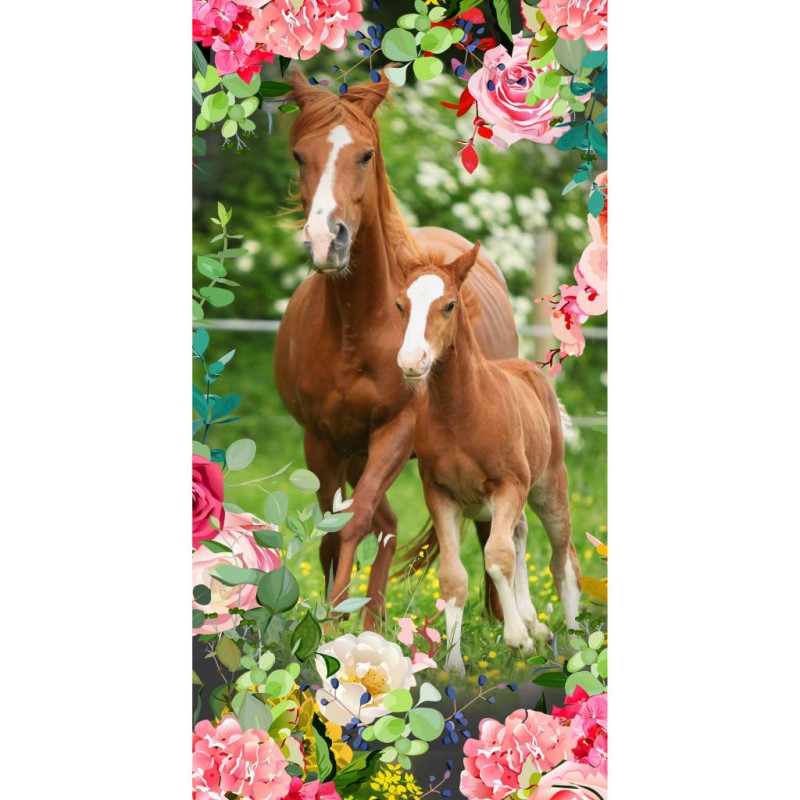 Good Morning Strandtuch FOAL 75×150 cm Mehrfarbig Good Morning Strandtuch FOAL 75×150 cm Mehrfarbig