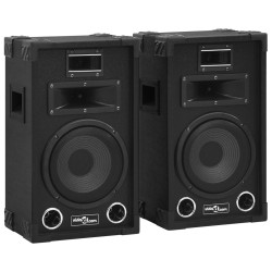 vidaXL Professionelle HiFi-/Bühnen-Lautsprecher Passiv 2 Stk. 800 W