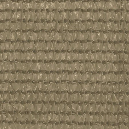 vidaXL Balkon-Sichtschutz Taupe 120x300 cm HDPE 