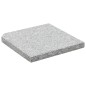 vidaXL Sonnenschirm-Gewichtsplatte Granit 25 kg Quadratisch Grau vidaXL Sonnenschirm-Gewichtsplatte Granit 25 kg Quadratisch Grau