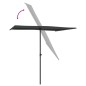 vidaXL Sonnenschirm mit Aluminium-Mast 2x1,5 m Anthrazit vidaXL Sonnenschirm mit Aluminium-Mast 2x1,5 m Anthrazit