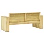 2-tlg. Garten-Lounge-Set Kiefernholz Imprägniert 2-tlg. Garten-Lounge-Set Kiefernholz Imprägniert