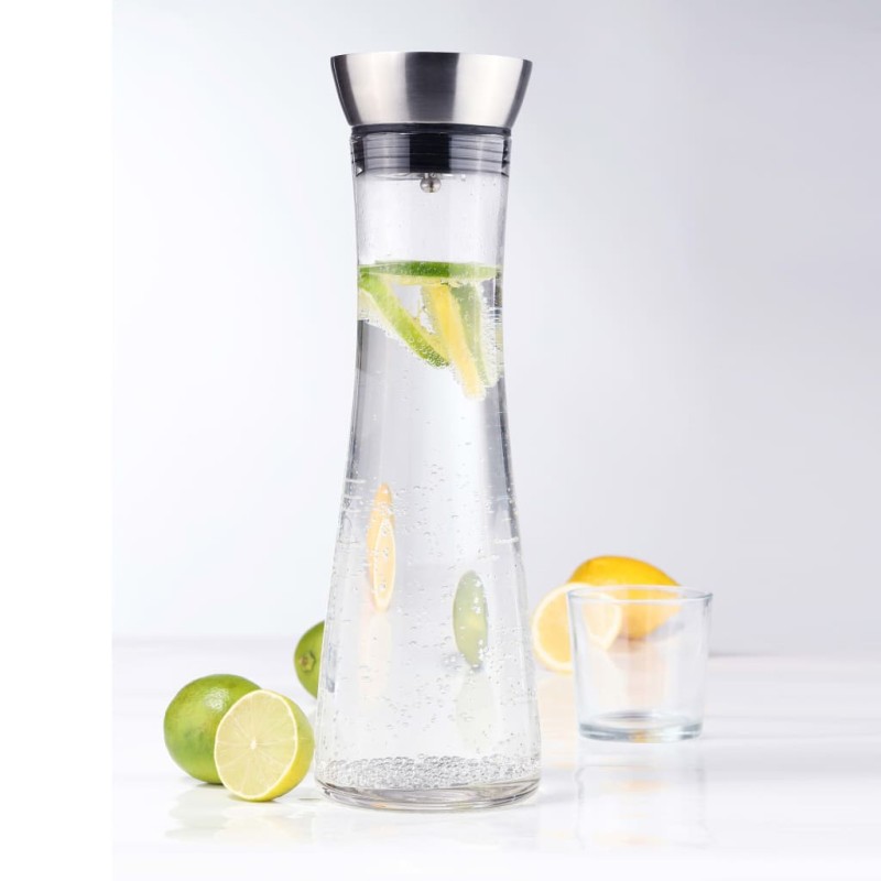 HI Wasserkaraffe mit Ausgießer Transparent 1,2 L HI Wasserkaraffe mit Ausgießer Transparent 1,2 L