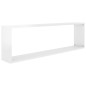 vidaXL Würfelregale 2 Stk. Hochglanz-Weiß 100x15x30 cm Holzwerkstoff vidaXL Würfelregale 2 Stk. Hochglanz-Weiß 100x15x30 cm Holzwerkstoff