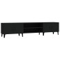 vidaXL TV-Schrank Schwarz 180x31,5x40 cm Holzwerkstoff vidaXL TV-Schrank Schwarz 180x31,5x40 cm Holzwerkstoff