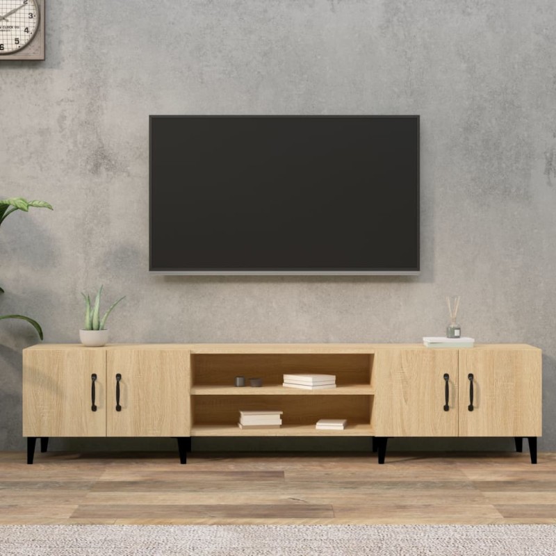 vidaXL TV-Schrank Sonoma-Eiche 180x31,5x40 cm Holzwerkstoff vidaXL TV-Schrank Sonoma-Eiche 180x31,5x40 cm Holzwerkstoff
