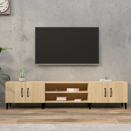 vidaXL TV-Schrank Sonoma-Eiche 180x31,5x40 cm Holzwerkstoff