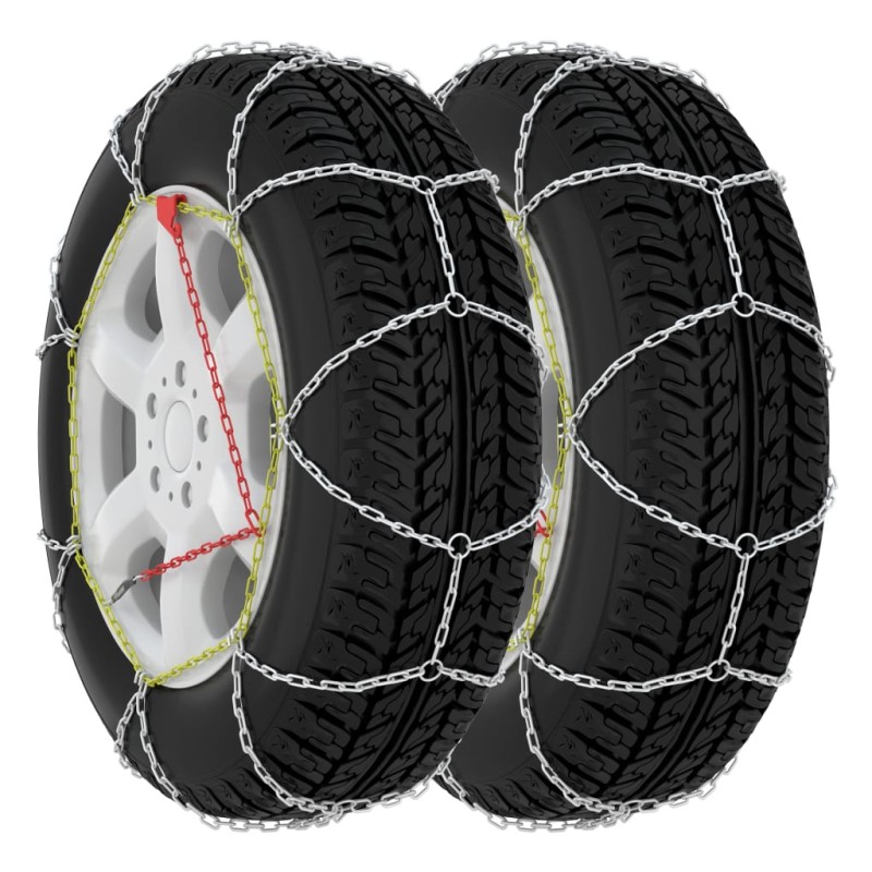 vidaXL Schneeketten für Autoreifen 2 Stk. 16 mm SUV 4x4 Größe 390 vidaXL Schneeketten für Autoreifen 2 Stk. 16 mm SUV 4x4 Größe 390