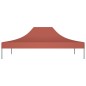 vidaXL Partyzelt-Dach 4,5x3 m Terrakotta-Rot 270 g/m² vidaXL Partyzelt-Dach 4,5x3 m Terrakotta-Rot 270 g/m²